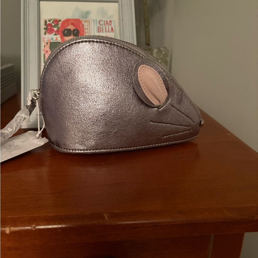 Ted Baker Silver Mouse Wristlet - Picture 3 of 12